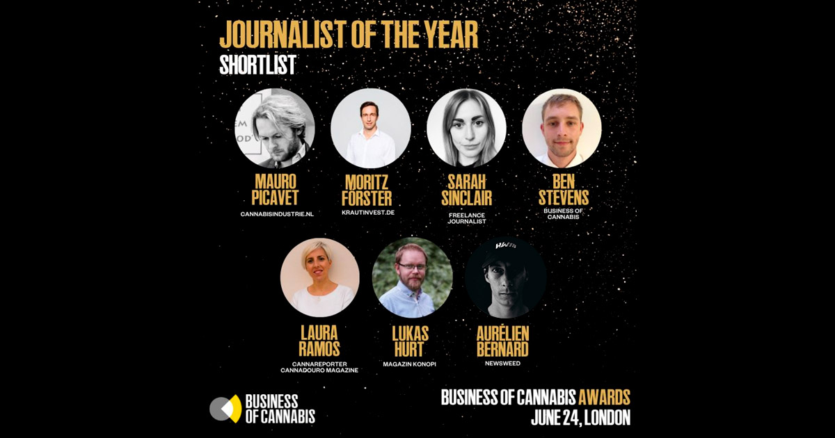 Nominierung Business of Cannabis 2025