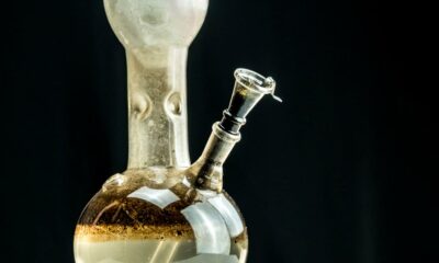 Wasser aus der Bong