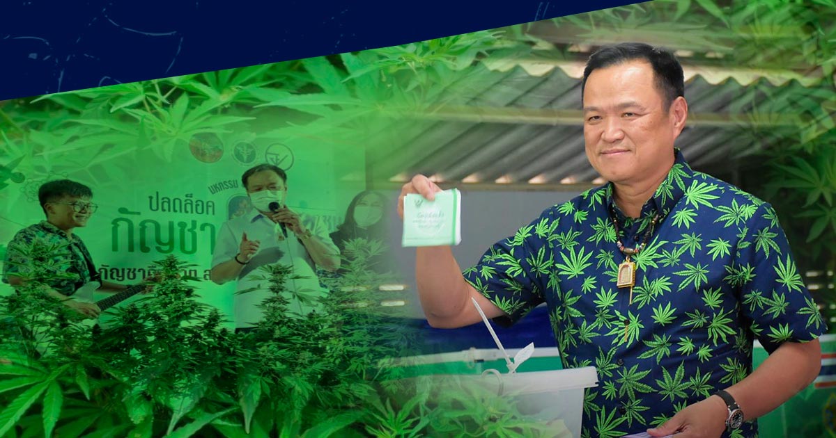 Pro-Cannabis-Premierminister in Thailand