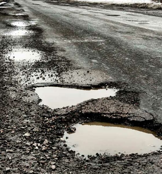 Cannabis gegen Schlaglöcher