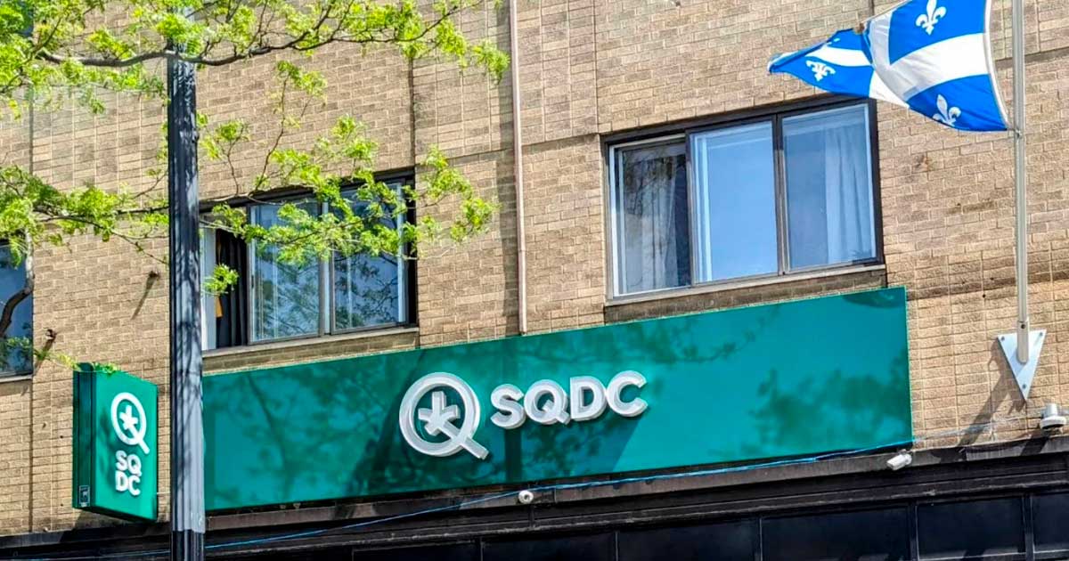 Cannabisverkäufe bei der SQDC im Jahr 2025