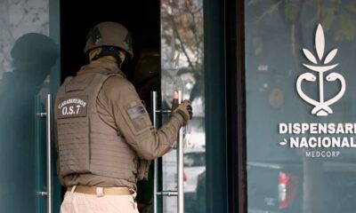Razzia in einer Cannabis-Ausgabestelle in Chile