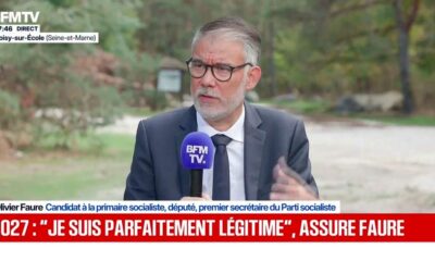 Olivier Faure und Cannabis auf BFMTV