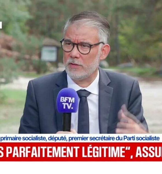 Olivier Faure und Cannabis auf BFMTV