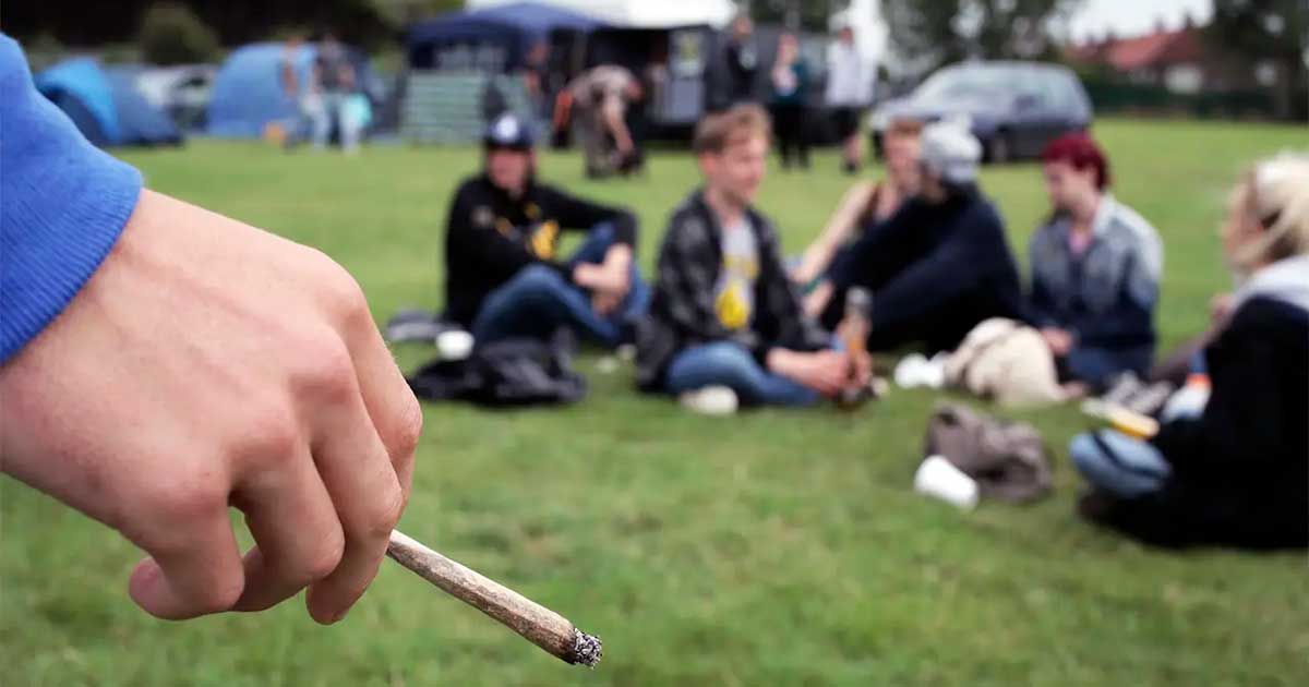 Cannabiskonsum bei Jugendlichen in den Vereinigten Staaten