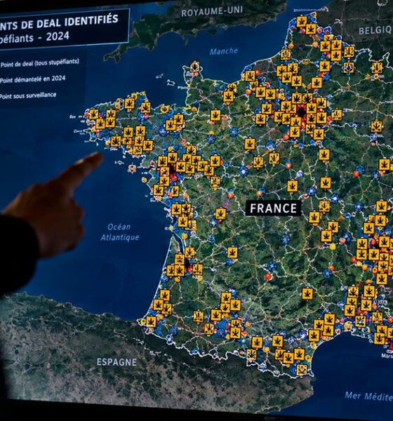 Verkaufsstellen für Cannabis in Frankreich